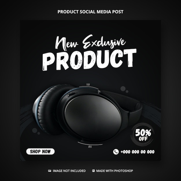 Product sale social media post,facebook post template