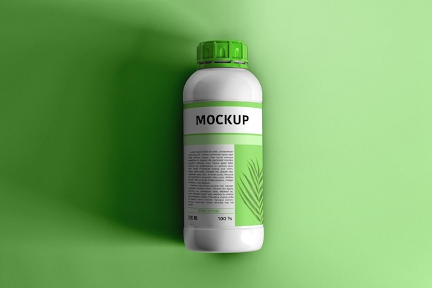 Products bottle mockup