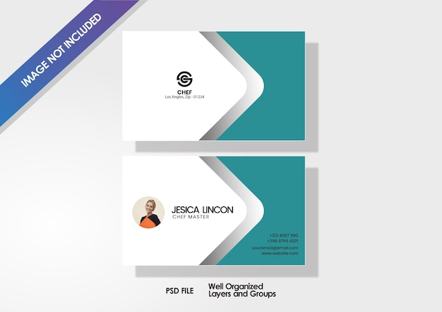 PSD professional business card design