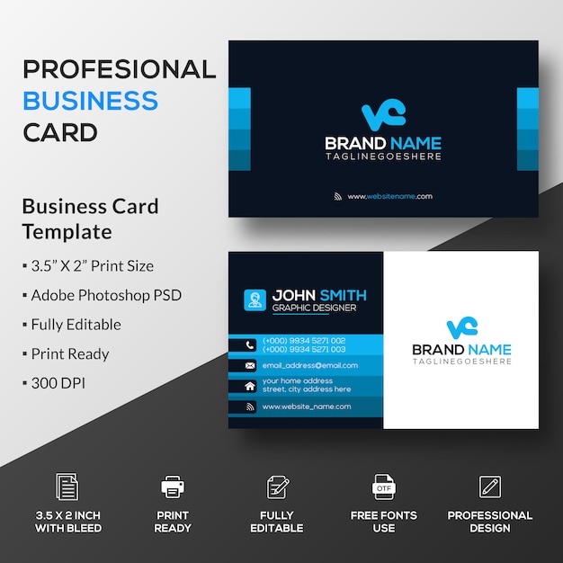 Professional Business Card 