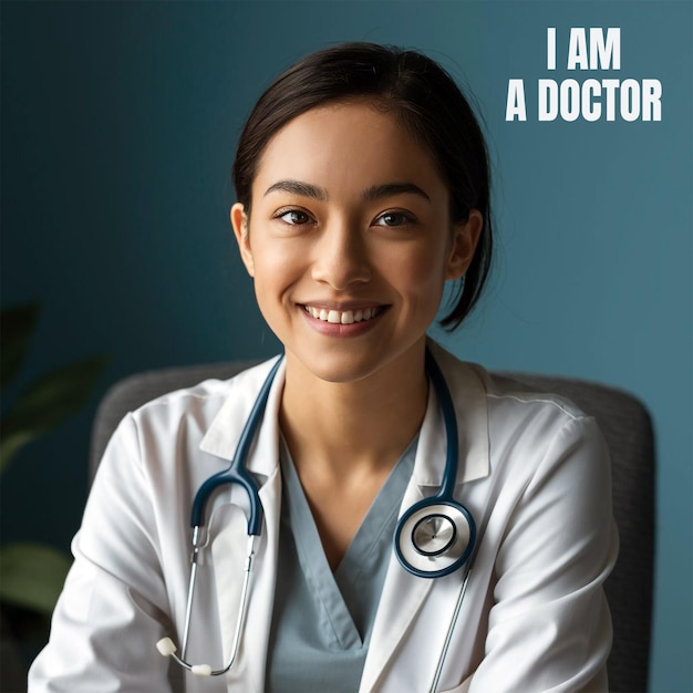 Professional Confident Doctor Stock Image for Medical Use Royalty free image