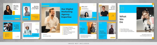 Professional digital marketing agency Instagram post