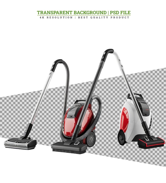 professional electric lawnmower with grass box on gray background