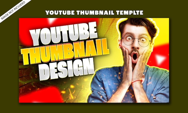 Professional gaming youtube Thumbnail template