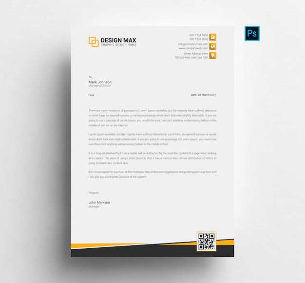 Professional Letterhead Template