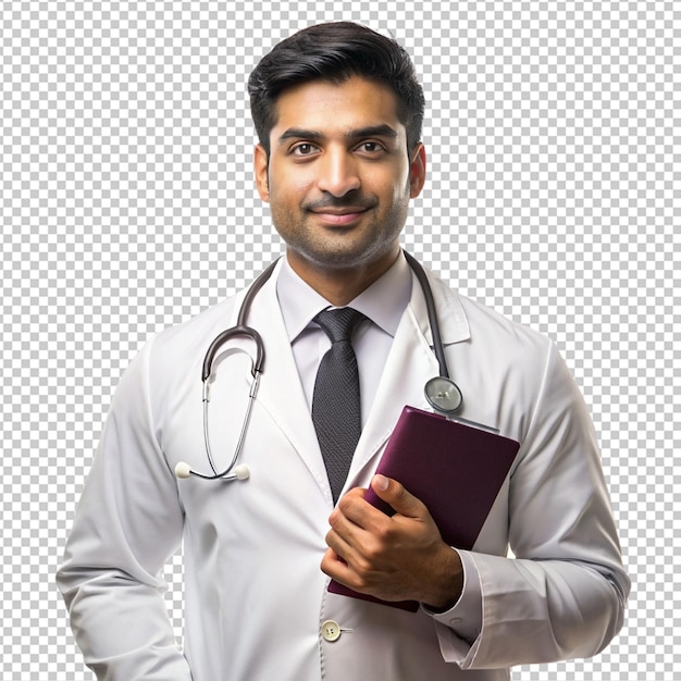 professional male doctor in