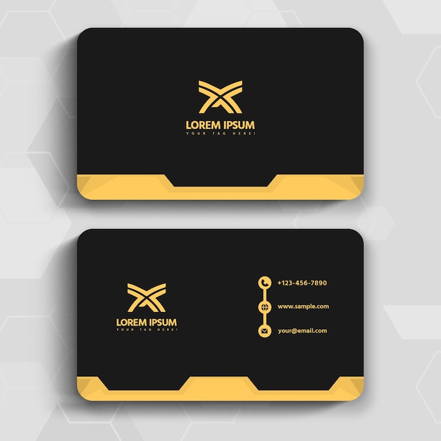 Professional Simple Business Card Design