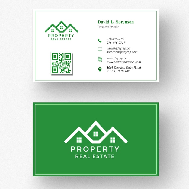 PSD professional visiting card template in psd