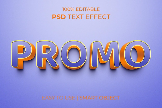 Promo Luxury Editable text effect gold