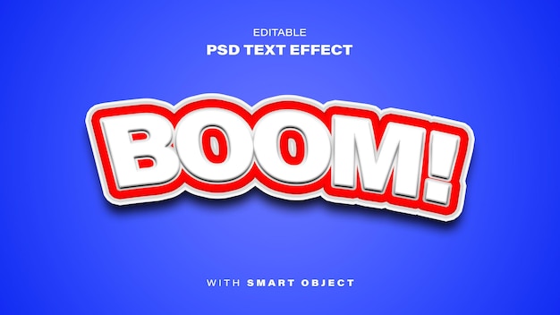 Promo Text Effect With 3D Style