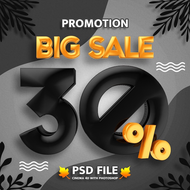 promotion big sale 30 black