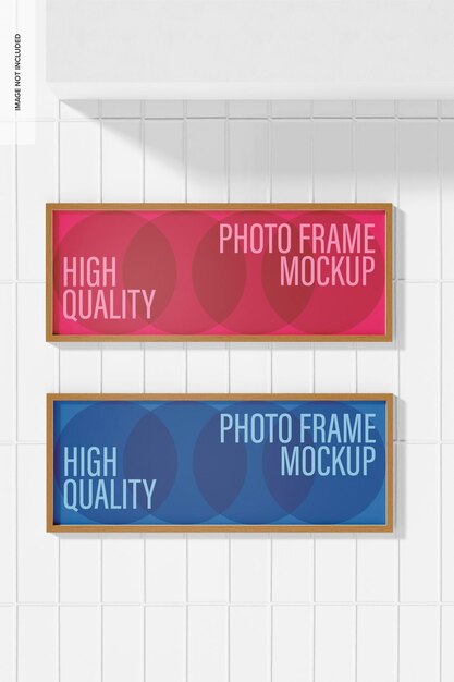 Promotional Photo Frames Mockup