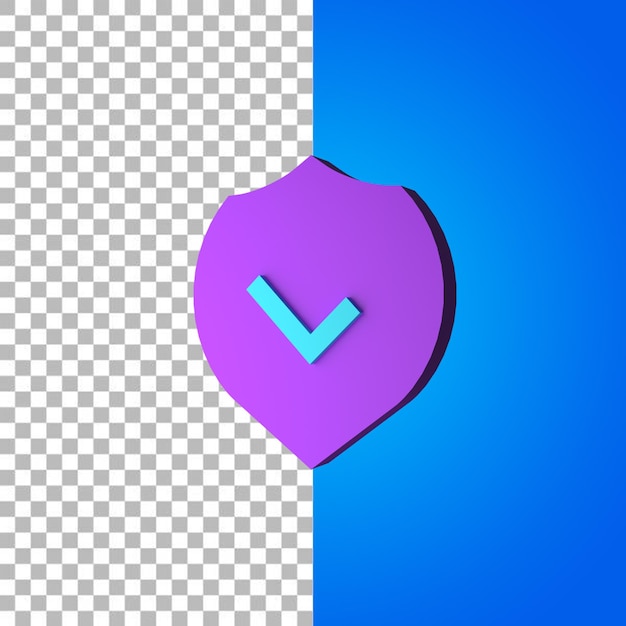 Protection Icon 3D