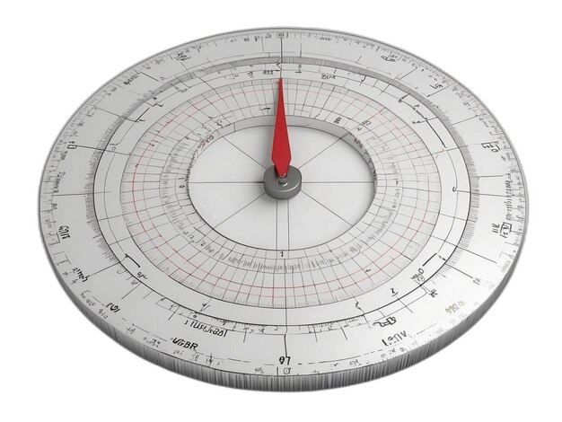 PSD protractor psd on a white background