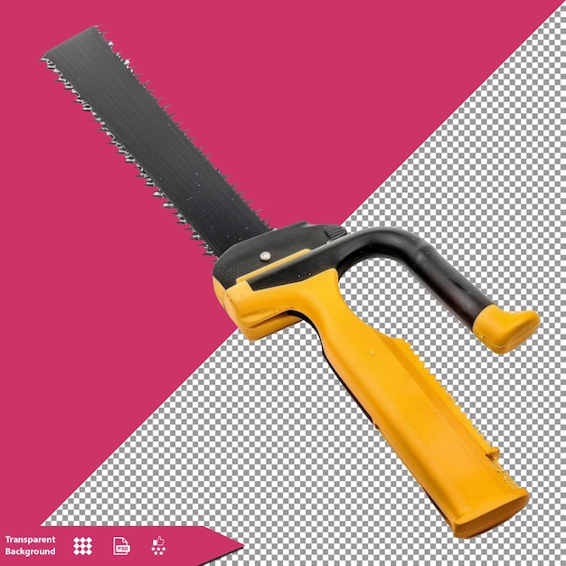 Pruning Saw on transparent background PNG PSD