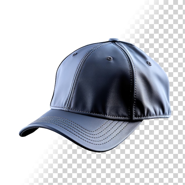 PSD 3D Blue Cap Isolated