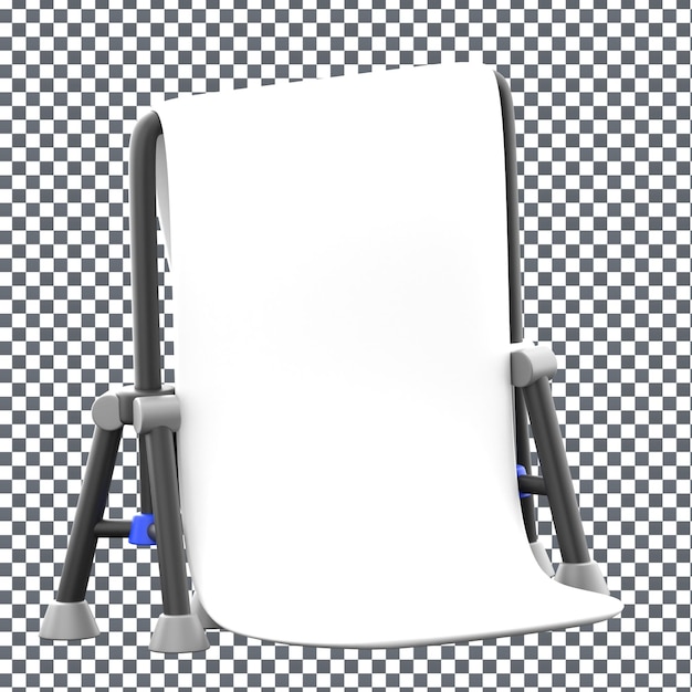 PSD psd 3d clipboard icon on isolated and transparent background