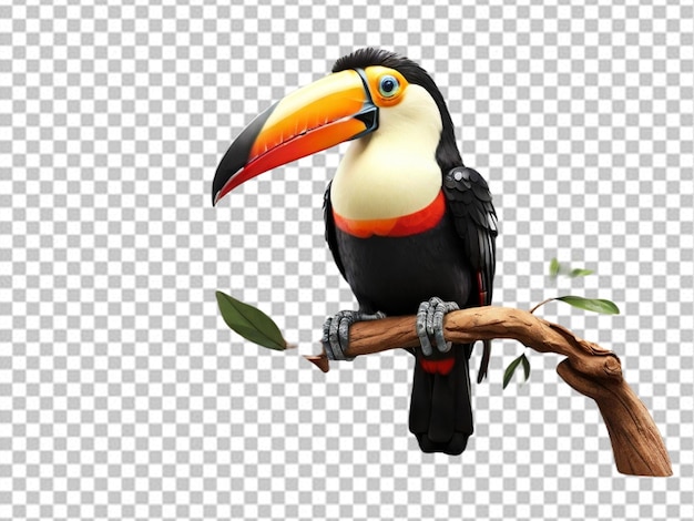 PSD of a 3d Toucan