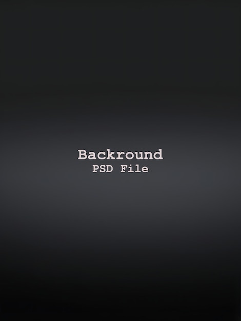 PSD Abstract black gradient background empty black color studio room background