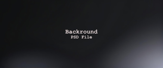 PSD Abstract black gradient background empty black color studio room background