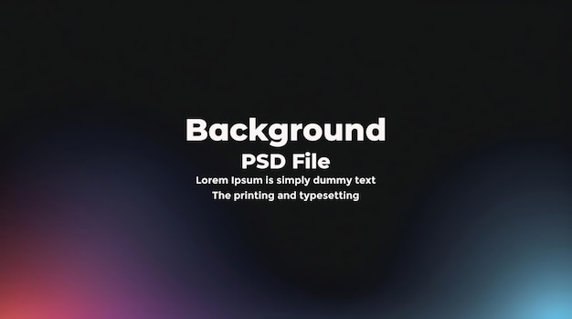 PSD Abstract black gradient background empty dark texture studio room wallpaper