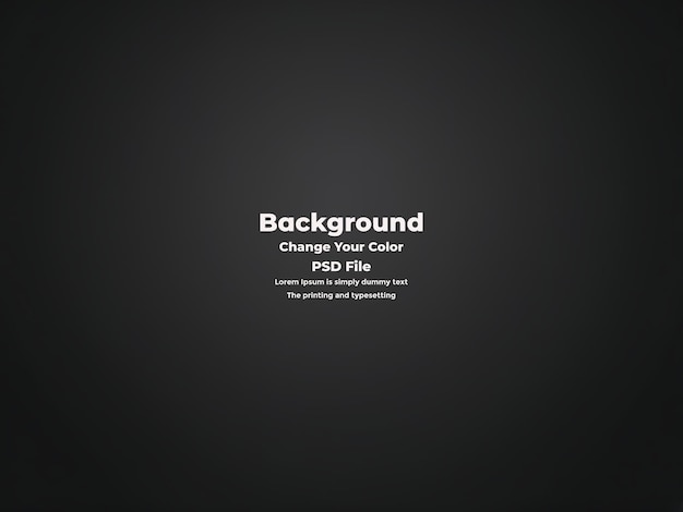 PSD Abstract black gradient background empty dark texture wallpaper