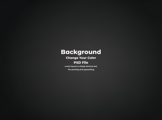 PSD Abstract black gradient background empty dark texture wallpaper