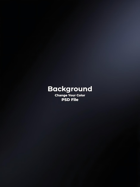 PSD Abstract black gradient background that looks modern blurry black texture wallpaper