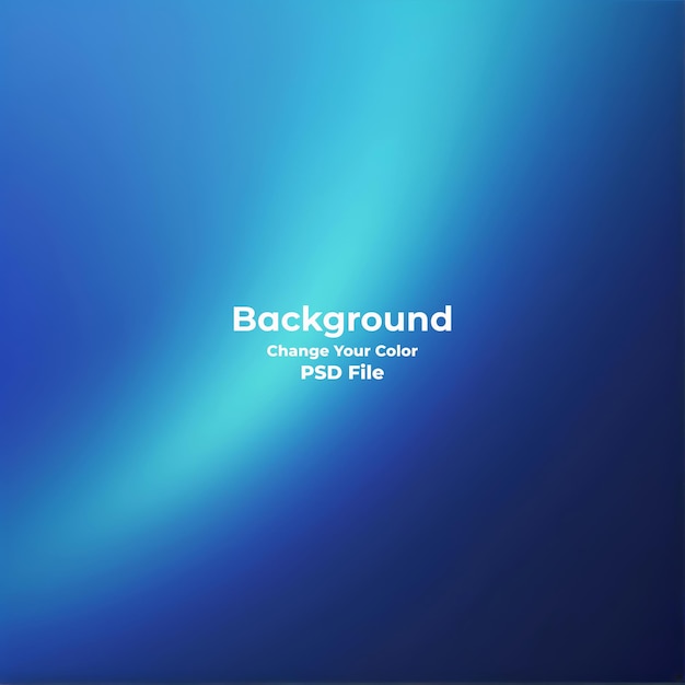 PSD Abstract blue gradient background looks modern blurry textured blue wallpaper