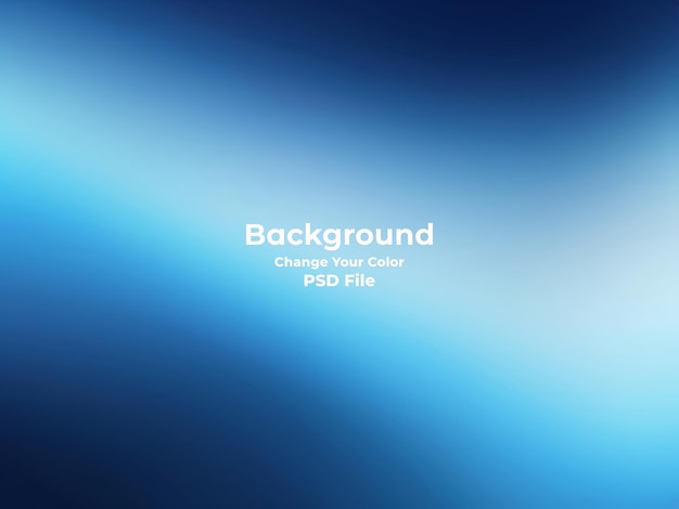 PSD Abstract blue gradient background looks modern blurry textured blue wallpaper