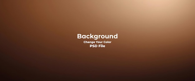 PSD Abstract brown gradient background looks modern blurry textured brown wallpaper