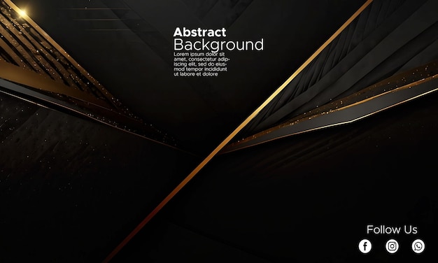 PSD psd abstract elegant black background for presentation wallpaper