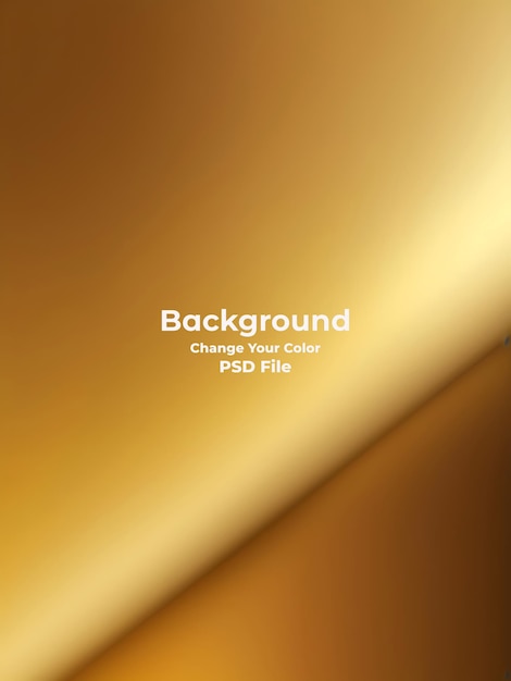 PSD Abstract gold gradient background looks modern blurry textured gold wall