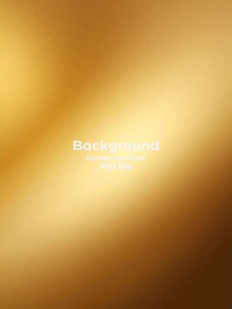 PSD Abstract gold gradient background looks modern blurry textured gold wall