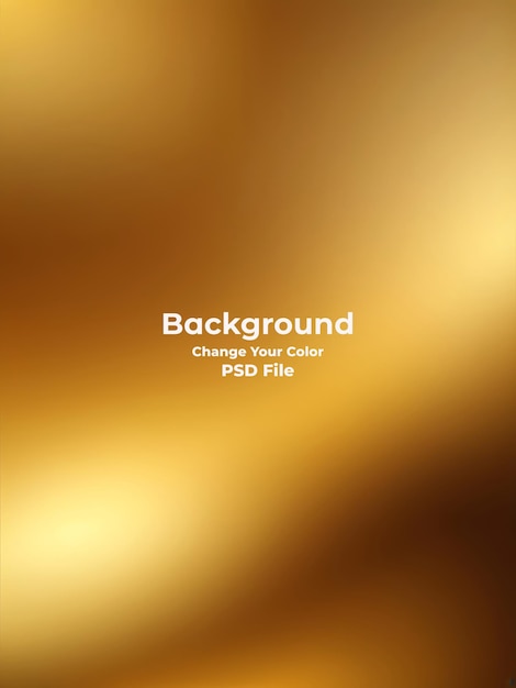 PSD Abstract gold gradient background looks modern blurry textured gold wall