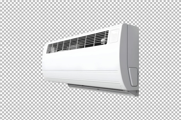 PSD psd air conditioner png isolated on transparent background