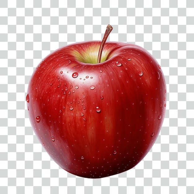 Psd apple transparent background