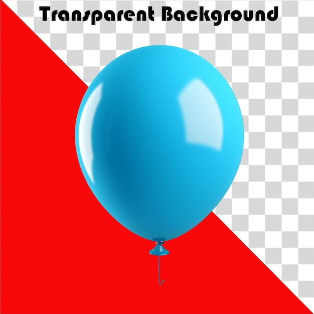 PSD balloon transparent background