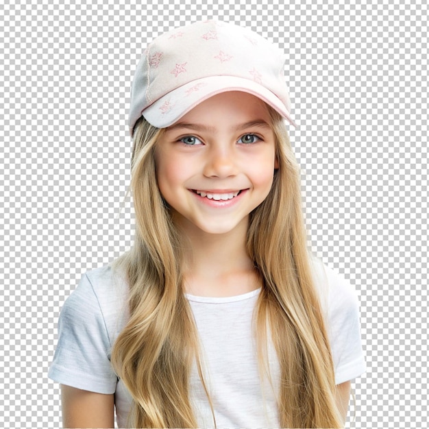 PSD of a Black cap mockup on transparent background