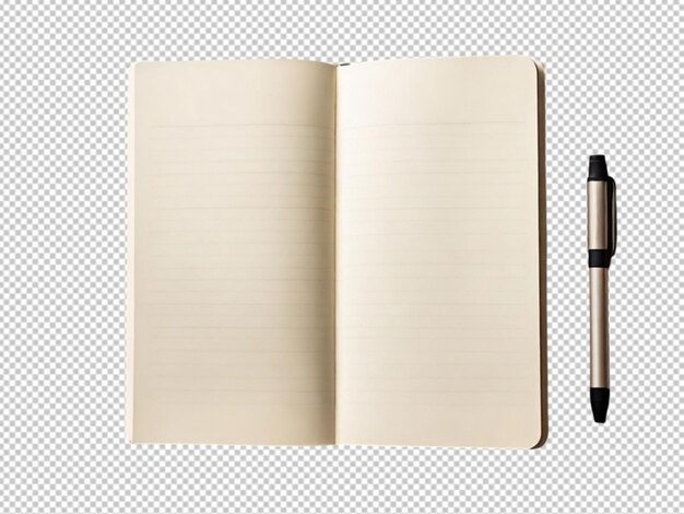 psd of a blank Diary