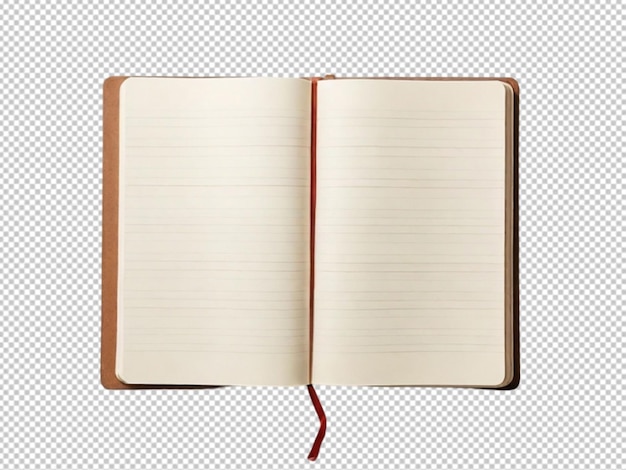 psd of a blank Diary