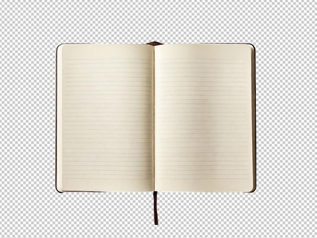 psd of a blank Diary