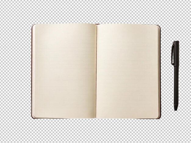 psd of a blank Diary