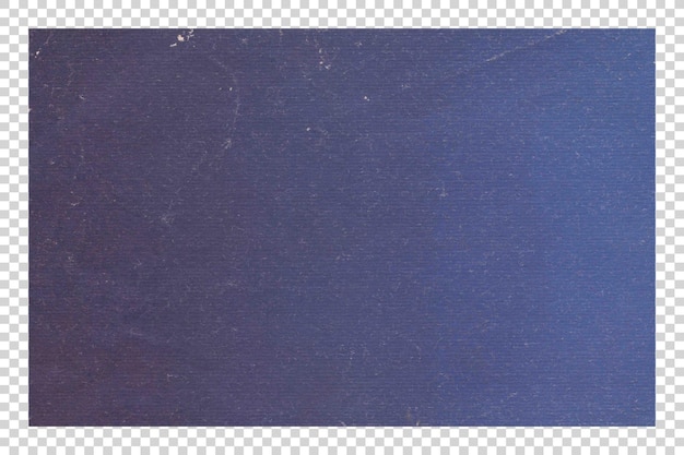 PSD blue paper texture on transparent background