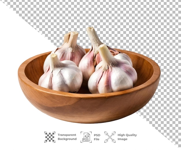 PSD psd a bowl of garlic