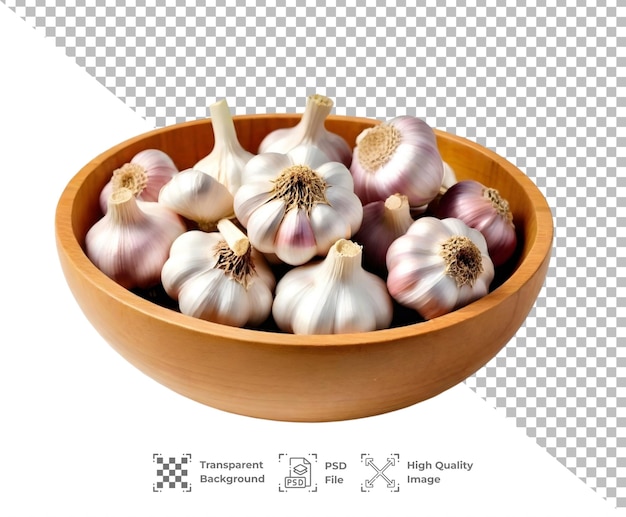 PSD a bowl of garlic