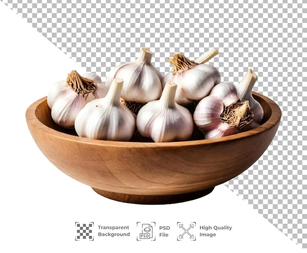 PSD a bowl of garlic