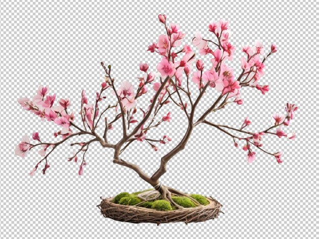 psd of a branching spring centerpiece