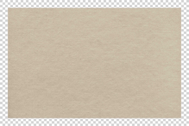 PSD brown paper texture on transparent background