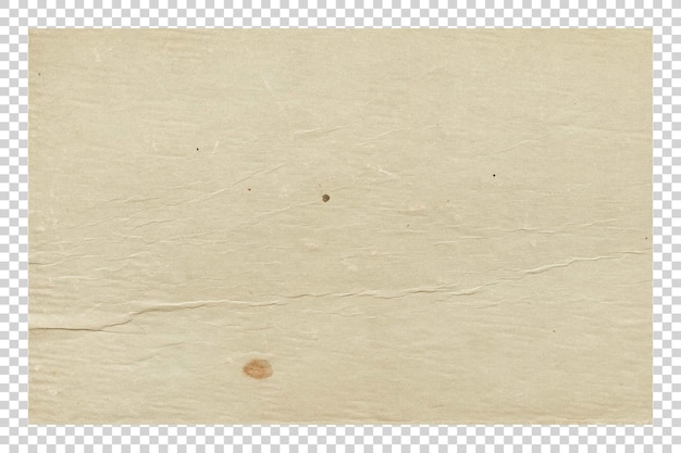 PSD psd brown paper texture on transparent background